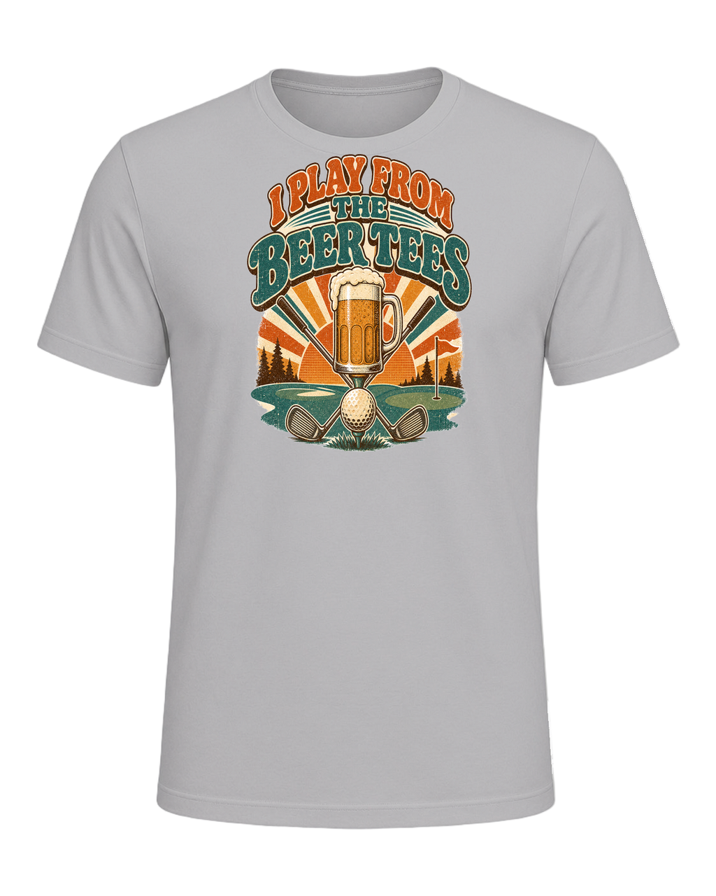 I PLAY FROM THE BEER TEES — Athletic Heather