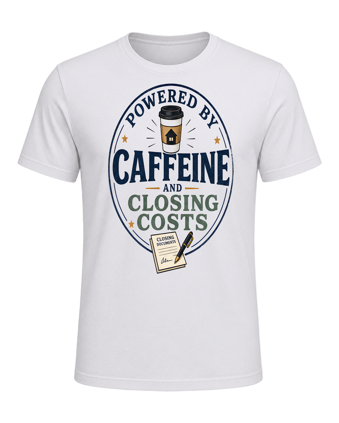 POWERED BY CAFFEINE AND CLOSING COSTS — Ash
