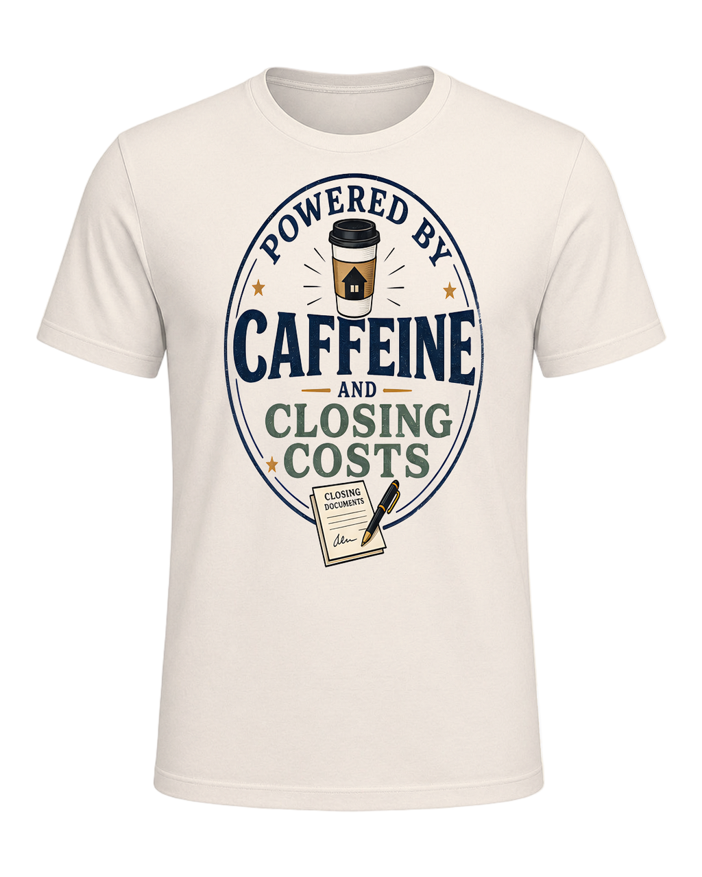 POWERED BY CAFFEINE AND CLOSING COSTS — Natural