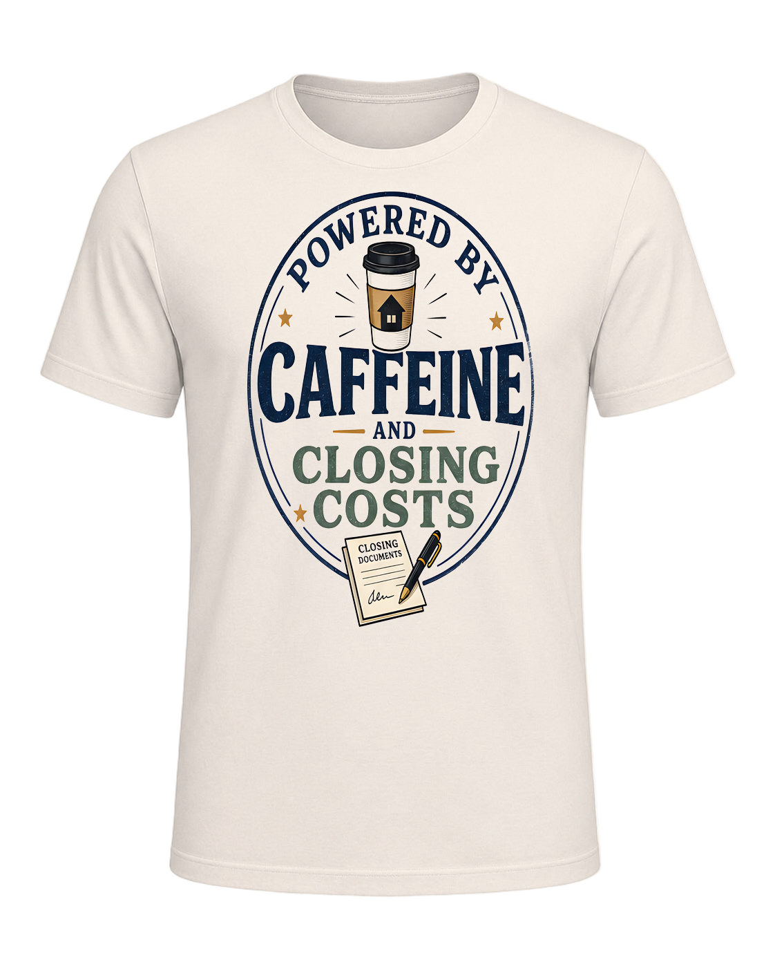 POWERED BY CAFFEINE AND CLOSING COSTS — Natural