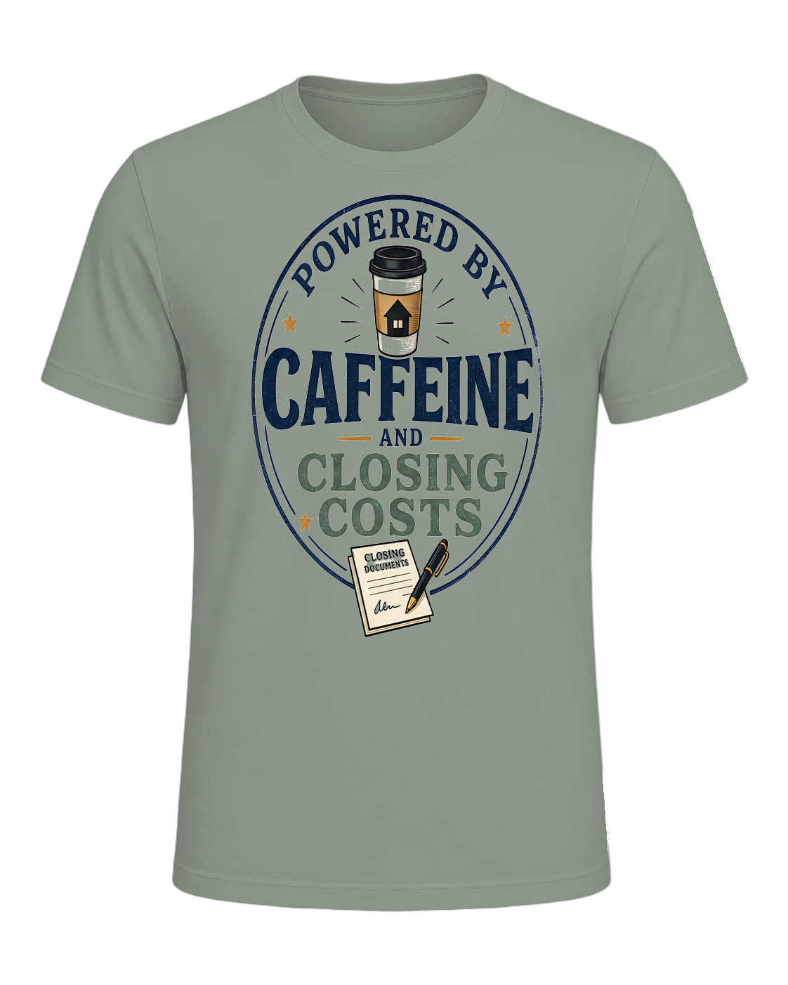 POWERED BY CAFFEINE AND CLOSING COSTS — Sage