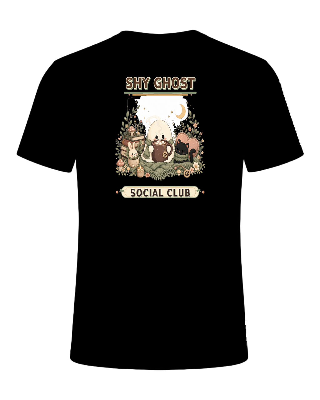SHY GHOST SOCIAL CLUB — Black