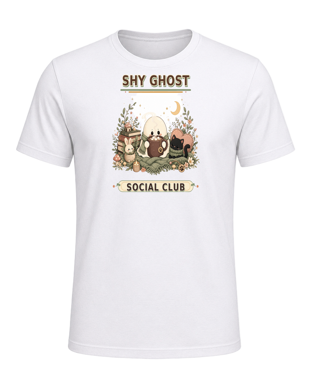 SHY GHOST SOCIAL CLUB — White
