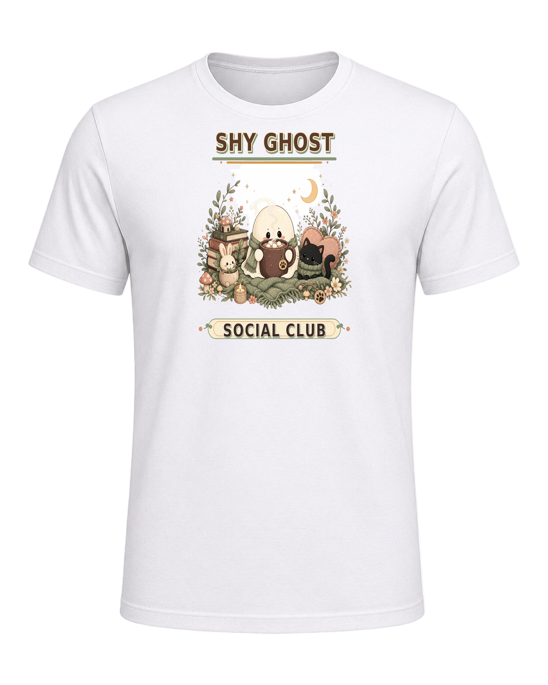 SHY GHOST SOCIAL CLUB — White