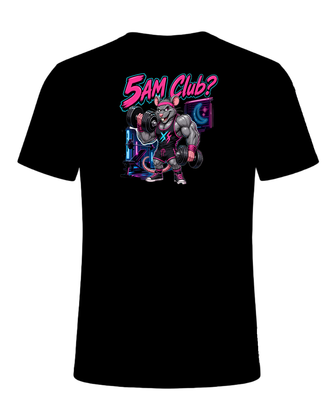 Gym Rat Night Owl — Black