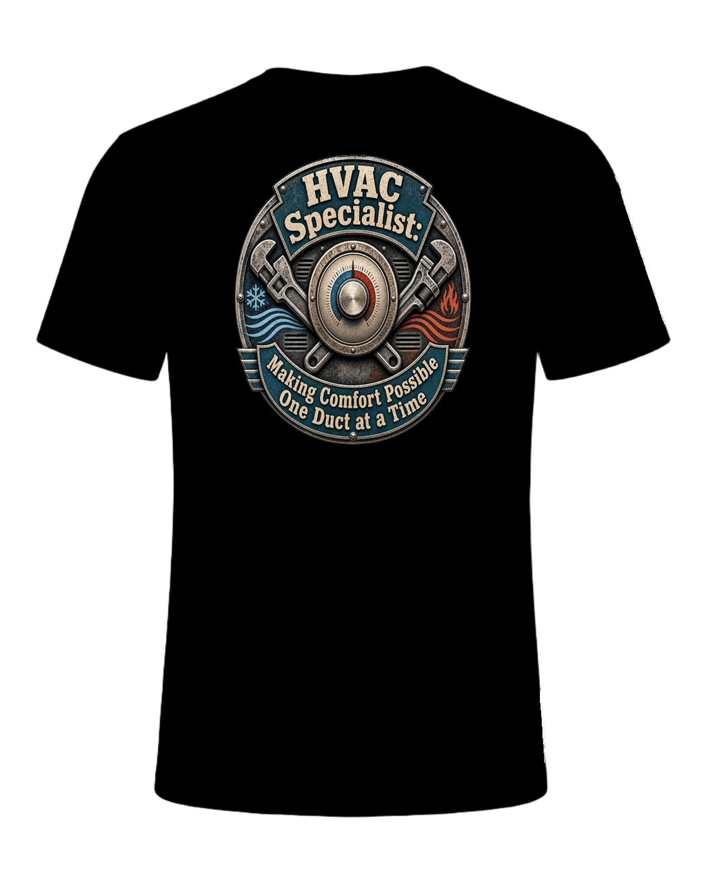 HVAC Technician — Black