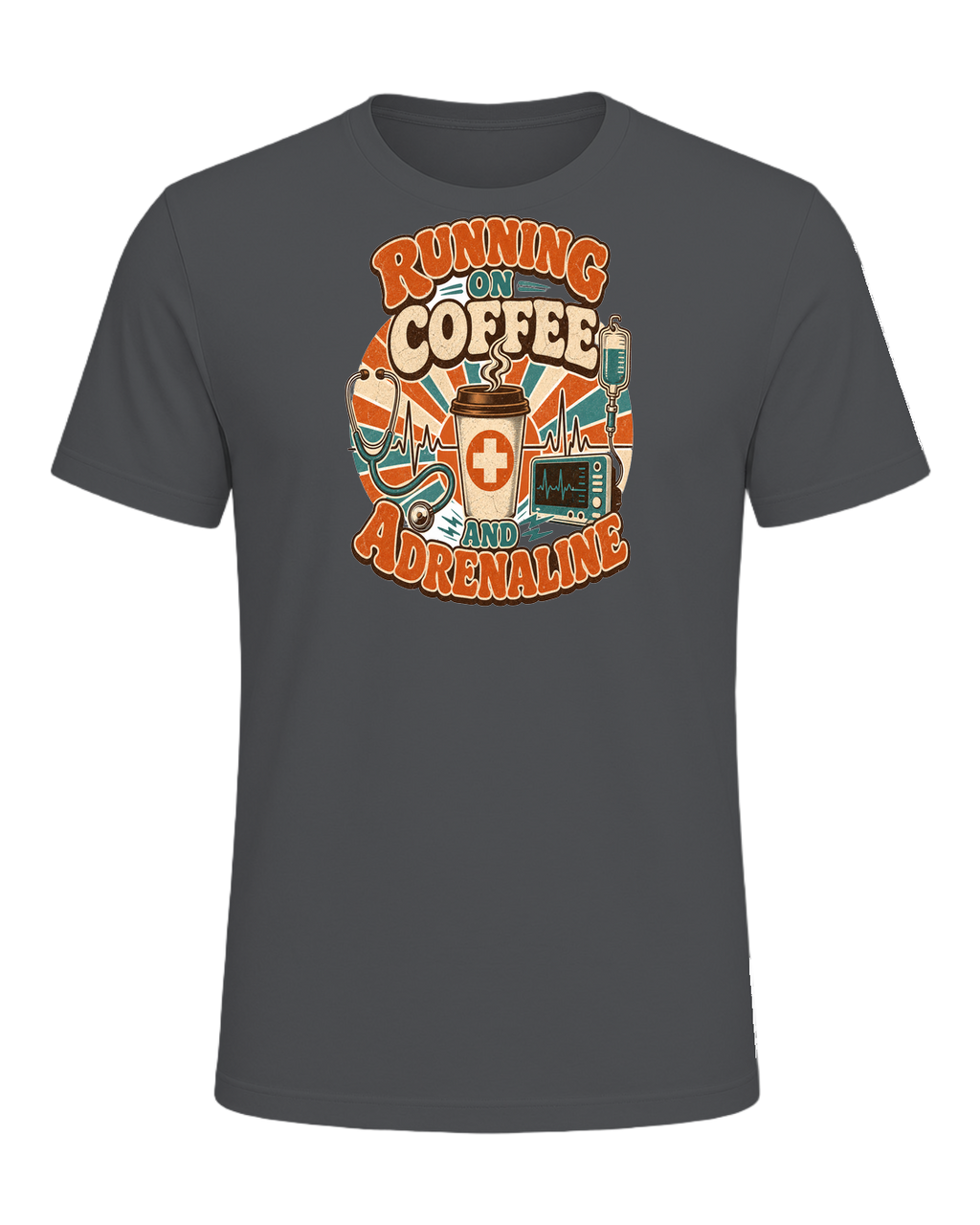 RUNNING ON COFFEE AND ADRENALINE — Asphalt