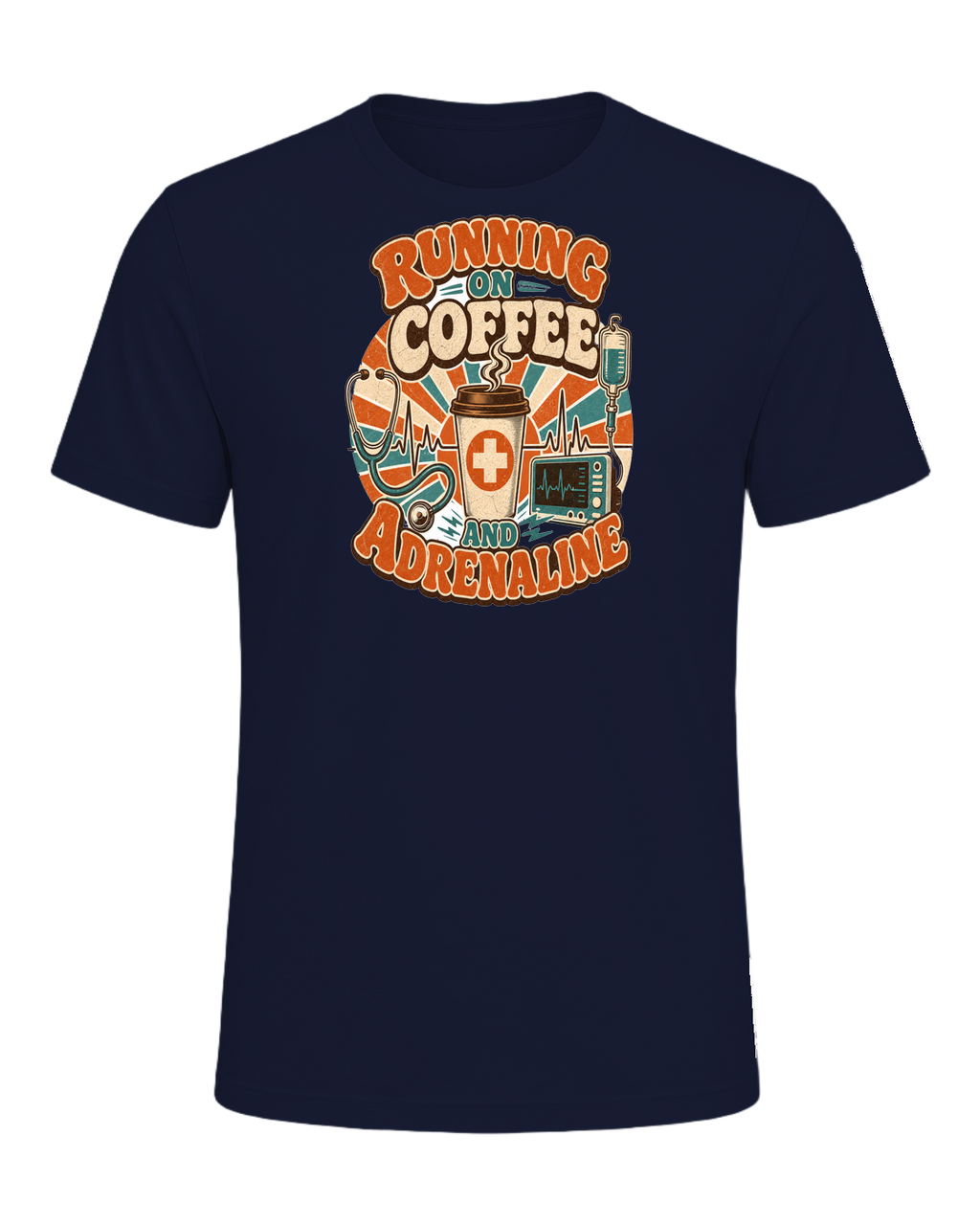 RUNNING ON COFFEE AND ADRENALINE — Navy