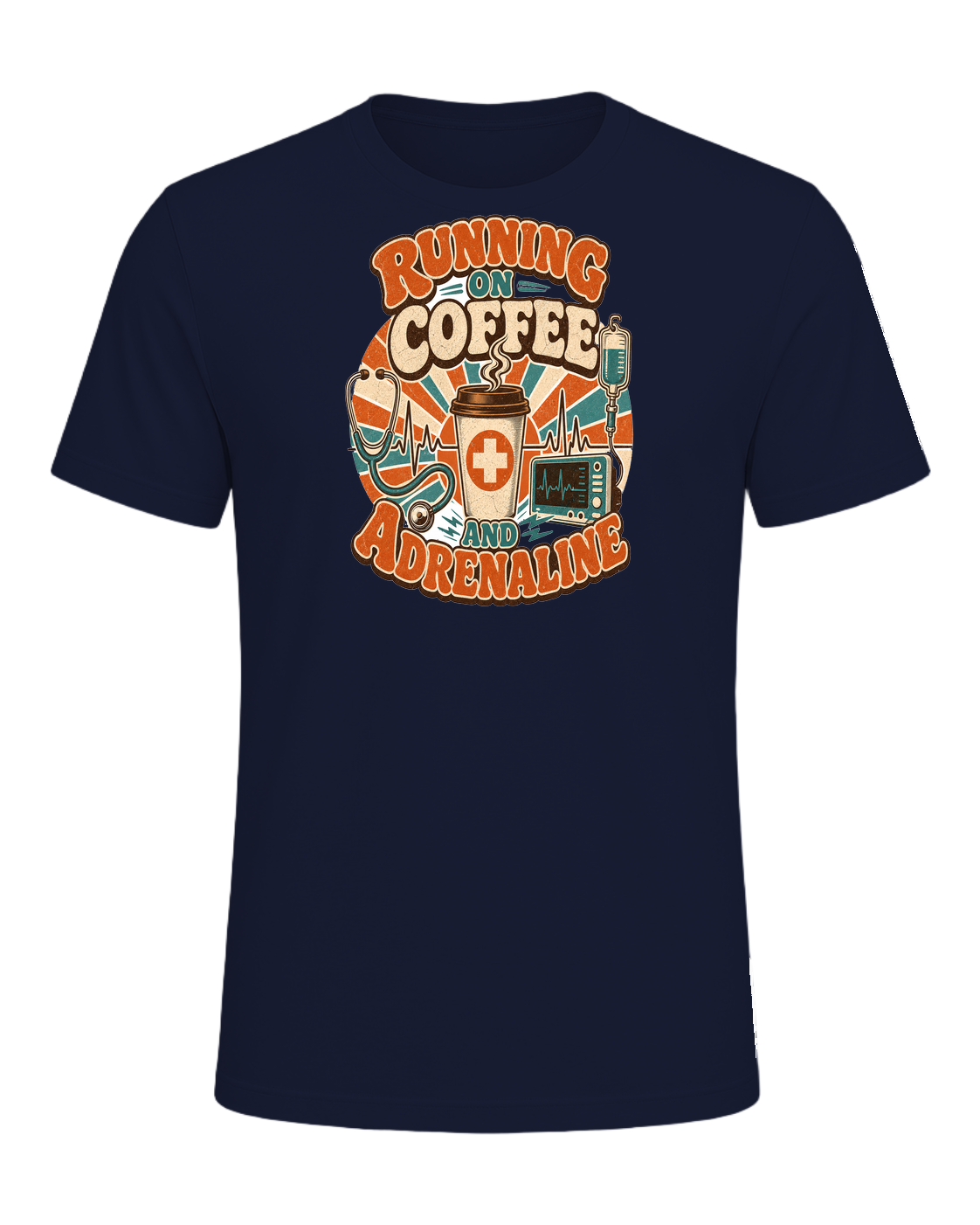 RUNNING ON COFFEE AND ADRENALINE — Navy