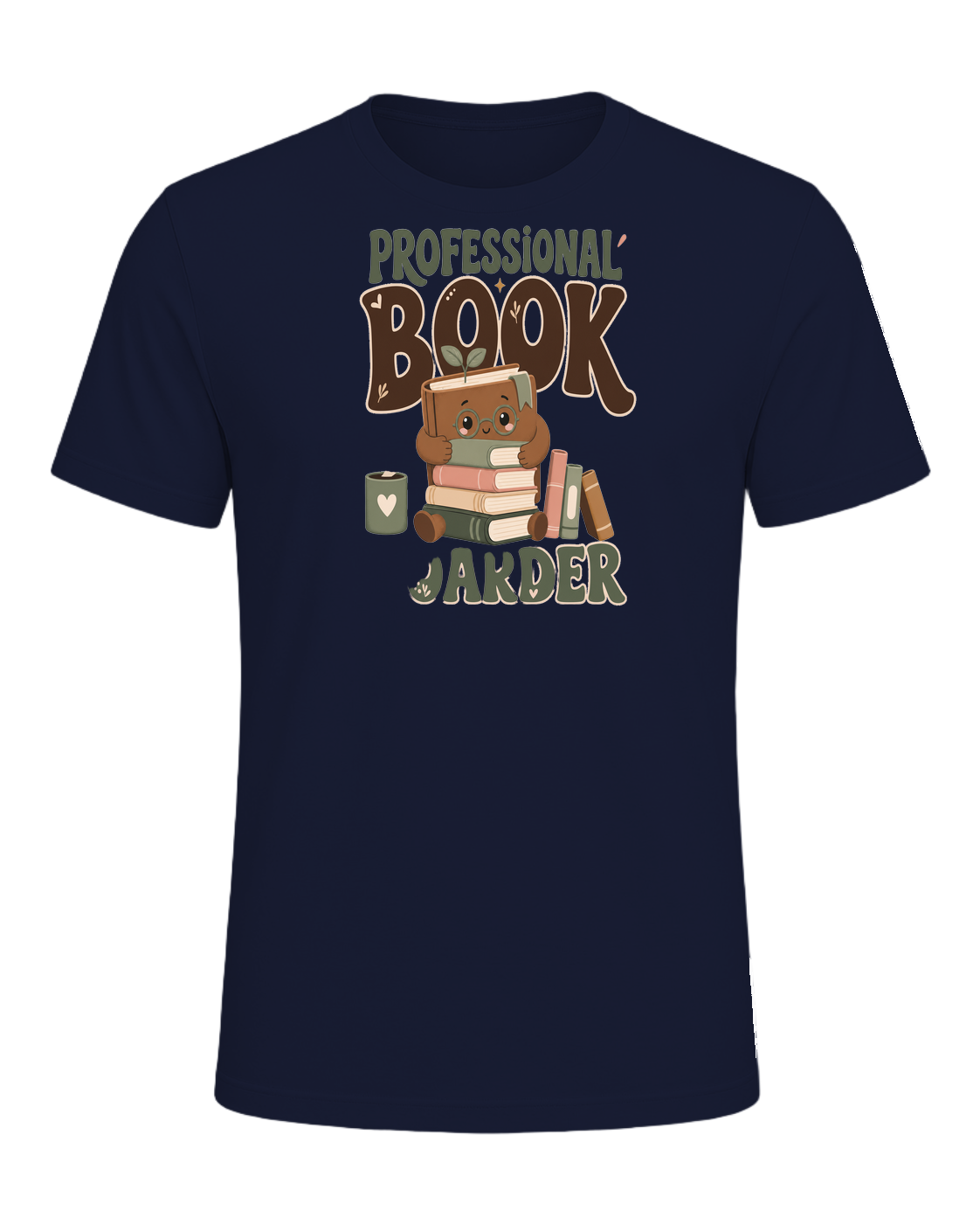 PROFESSIONAL BOOK HOARDER — Navy