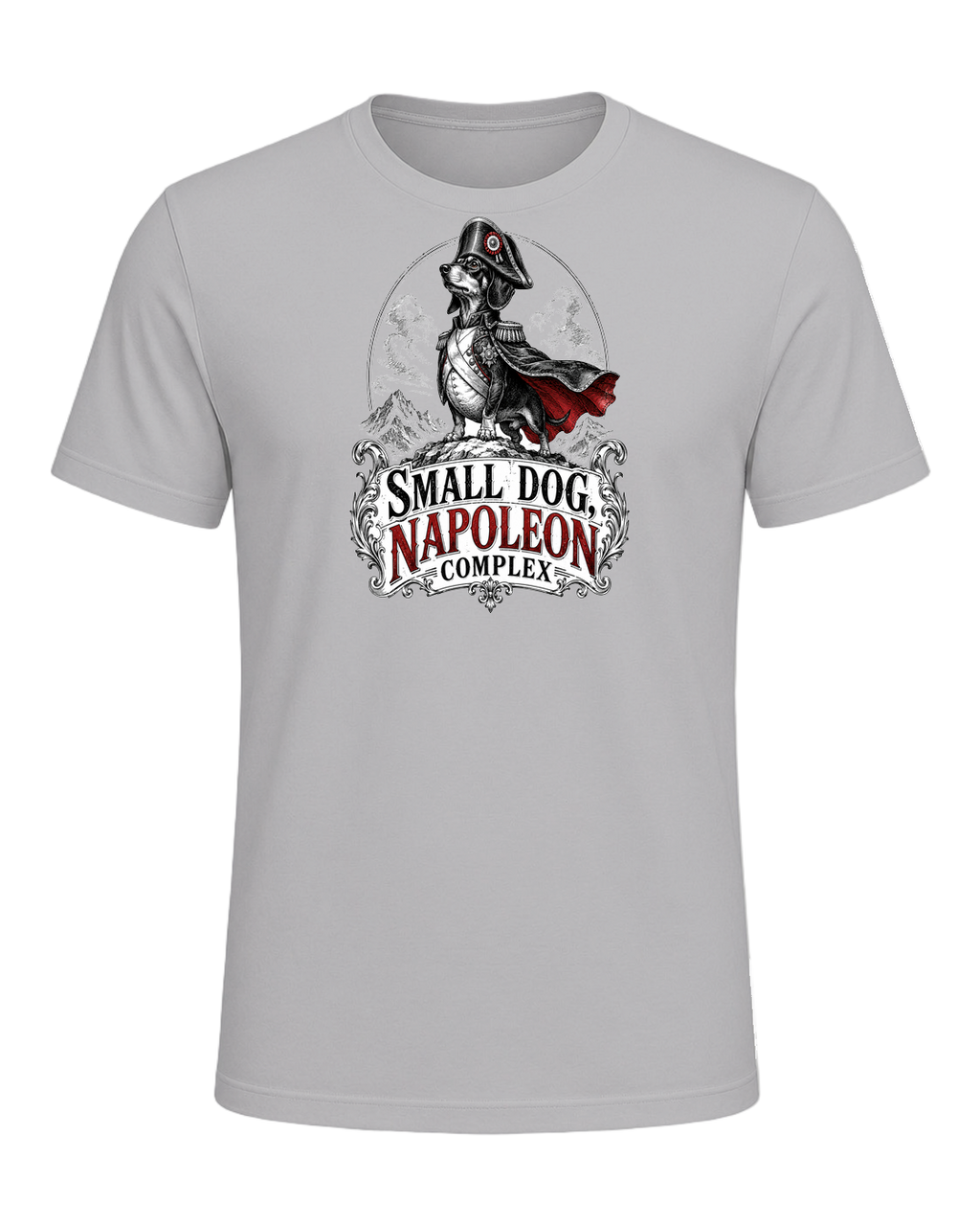 Small Dog, Napoleon Complex — Athletic Heather