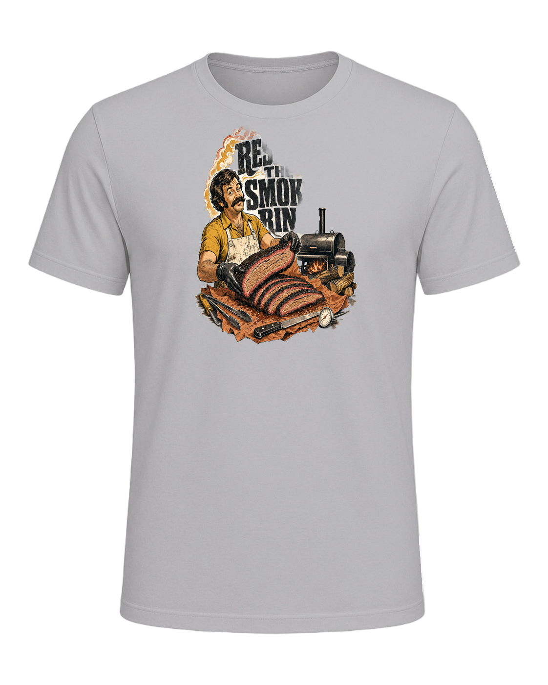 RESPECT THE SMOKE RING — Athletic Heather