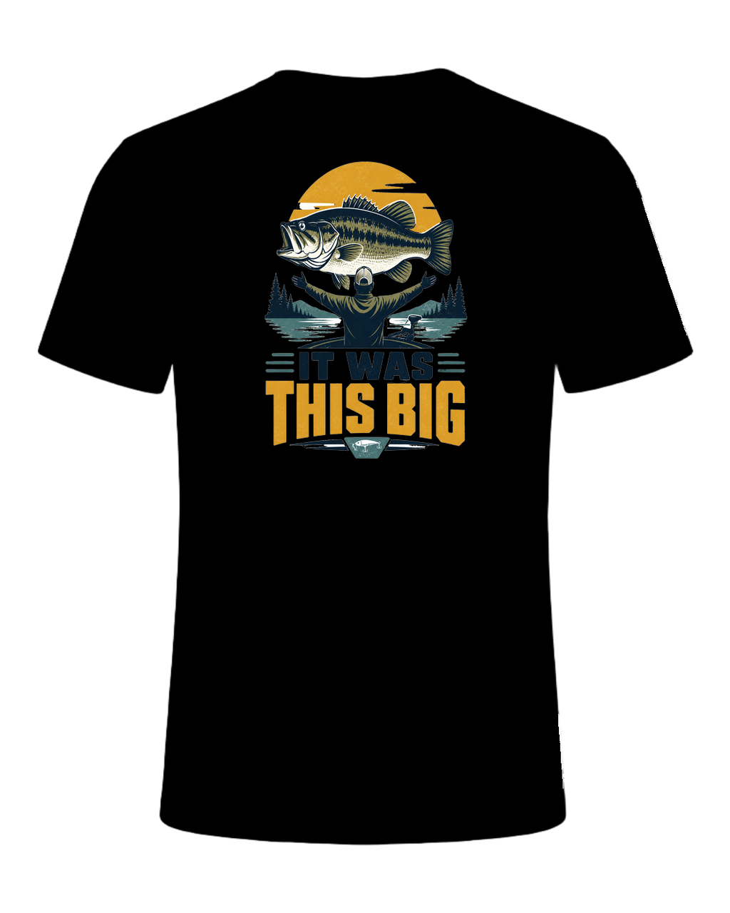 IT WAS THIS BIG — Black
