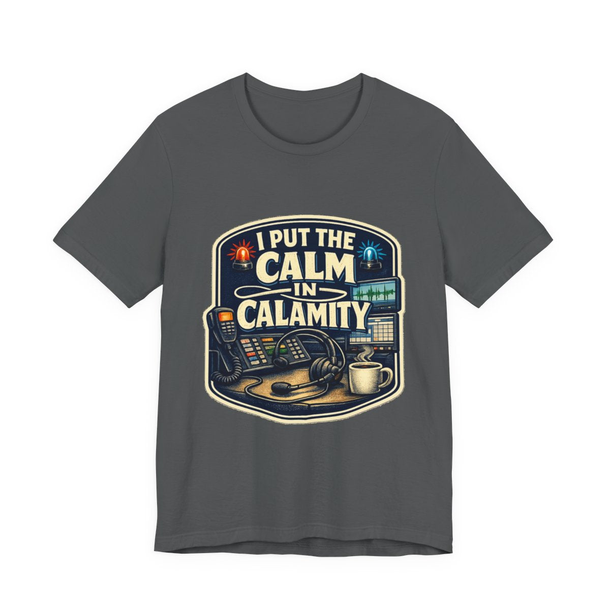 A funny 911 dispatcher tee for the calm voice in everyone else’s emergency. — Asphalt