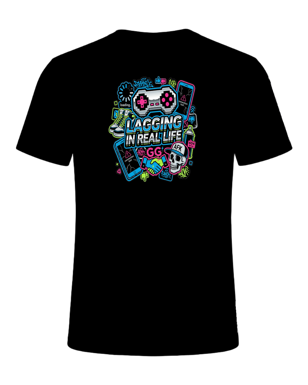 LAGGING IN REAL LIFE — Black