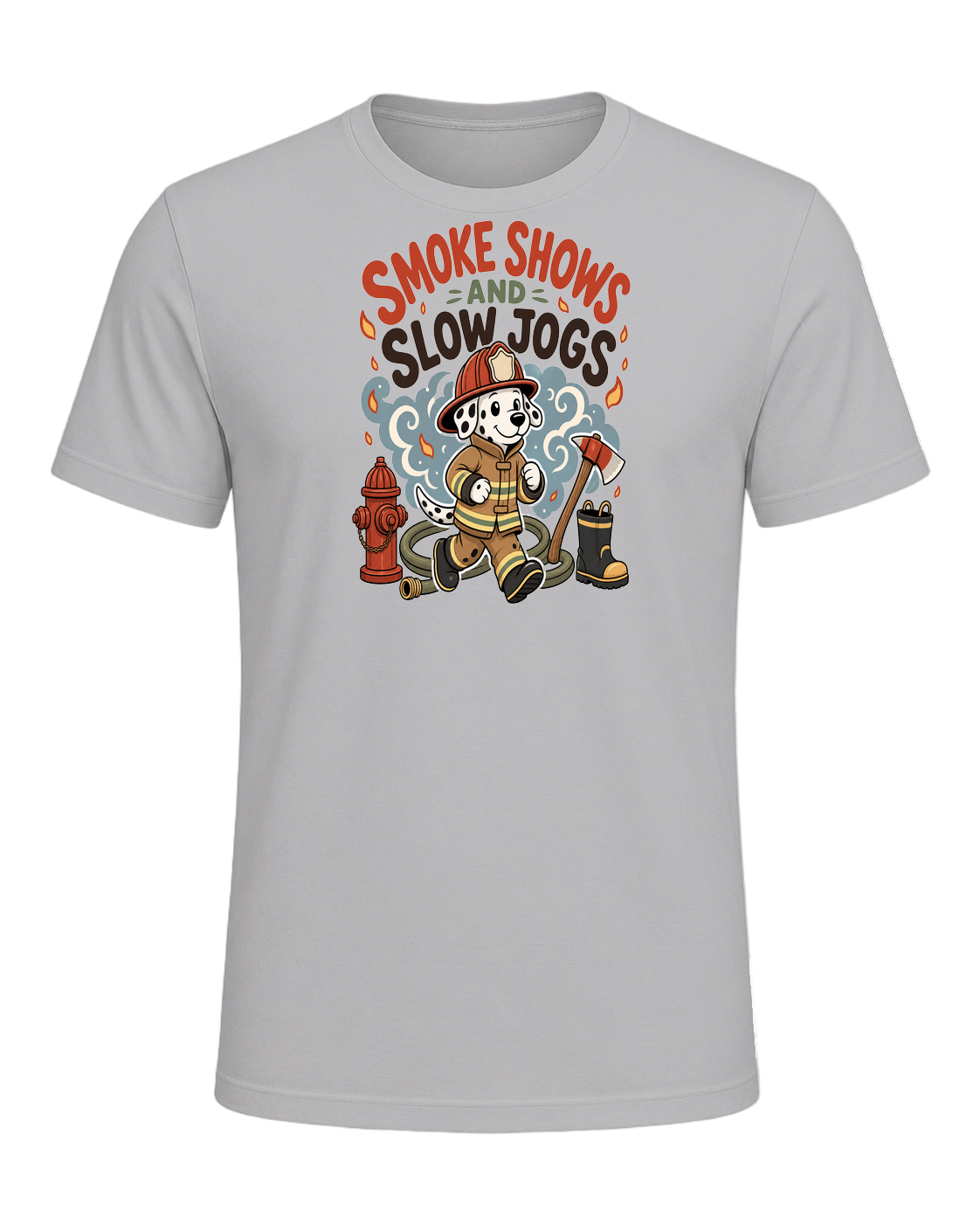 SMOKE SHOWS AND SLOW JOGS — Athletic Heather
