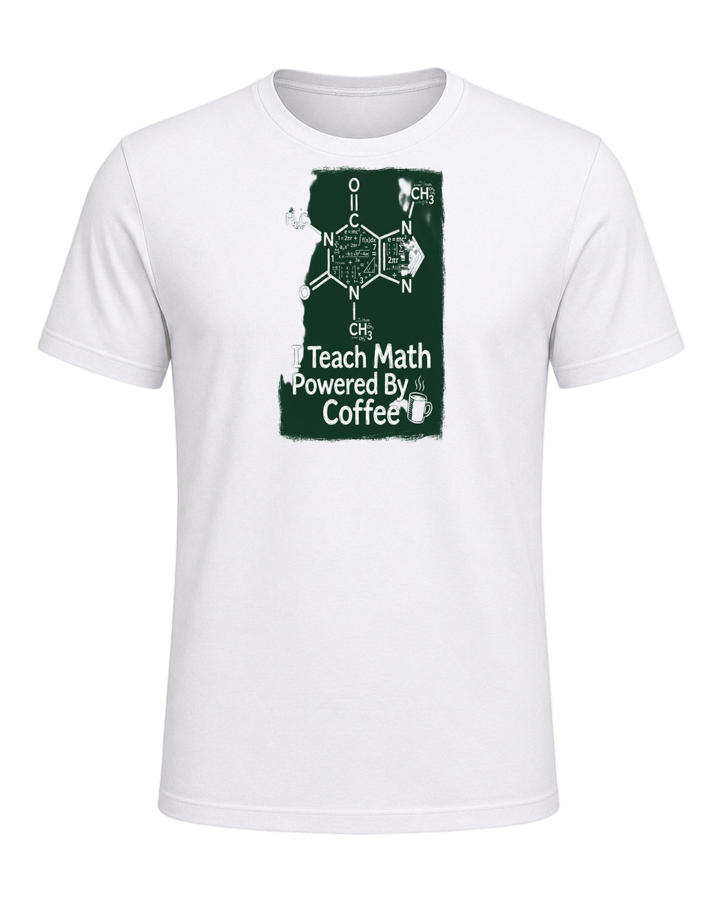 Math Teacher Humor — White