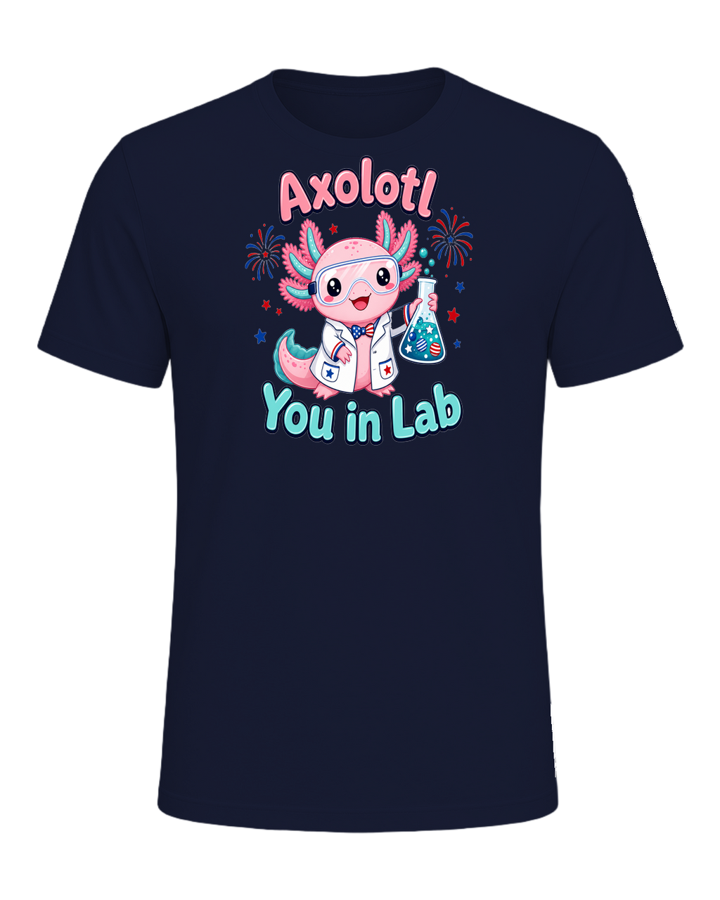 Axolotl Scientist — Navy