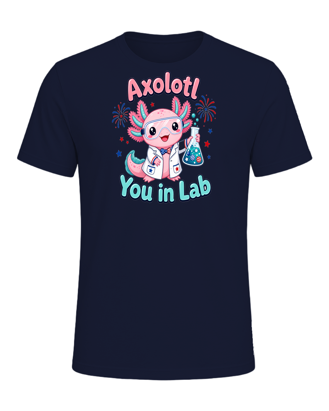 Axolotl Scientist — Navy