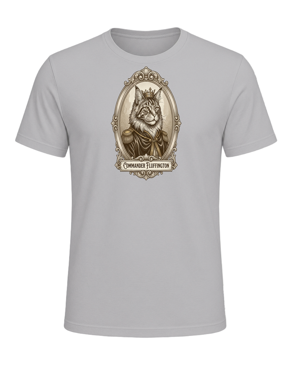 Maine Coon Royalty — Athletic Heather