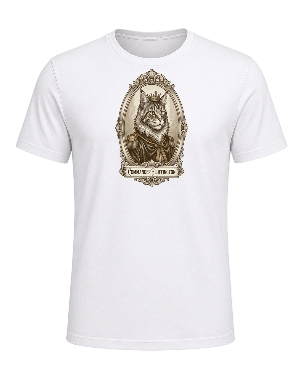 Maine Coon Royalty — White