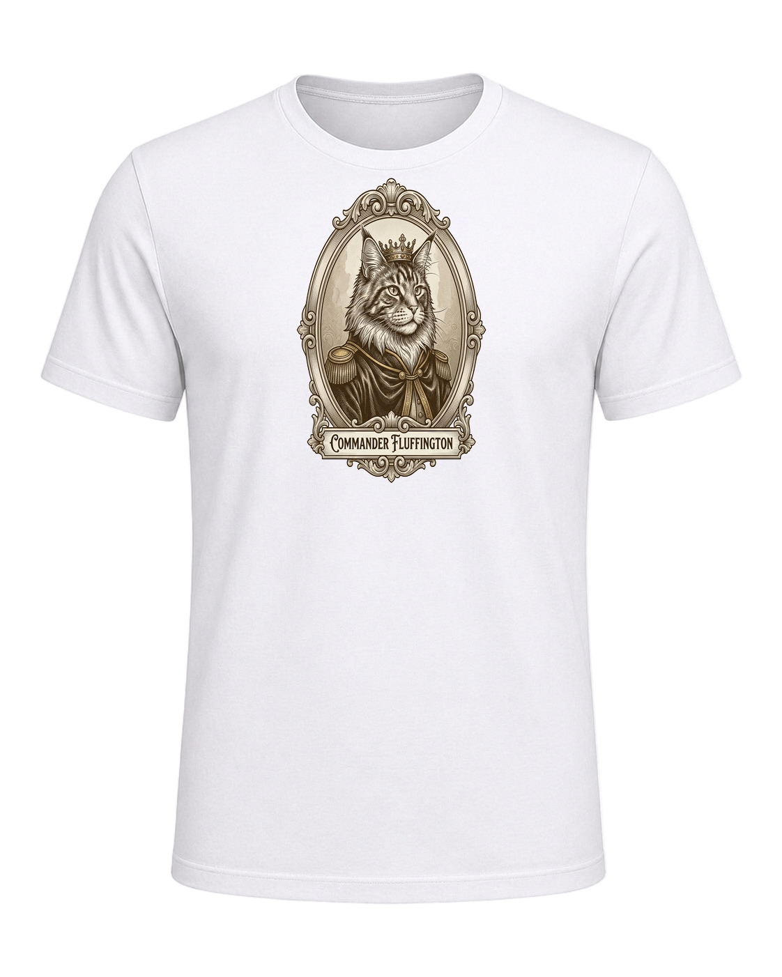 Maine Coon Royalty — White
