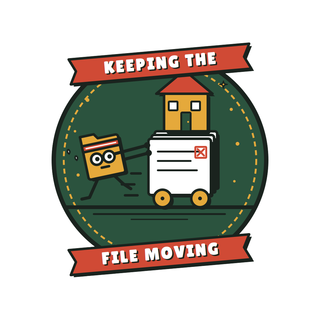KEEPING THE FILE MOVING