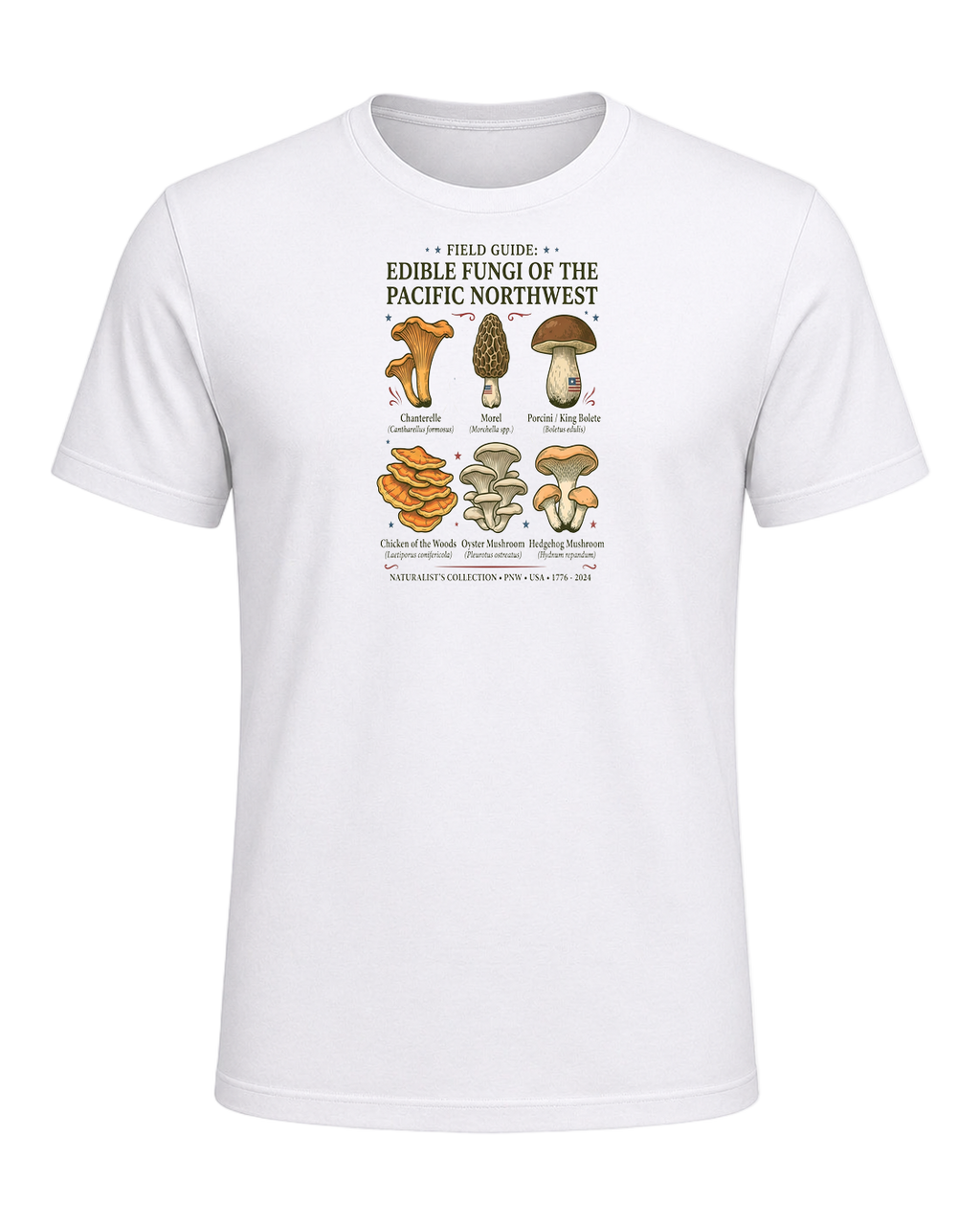 Foraging / Mushroom Hunter — White