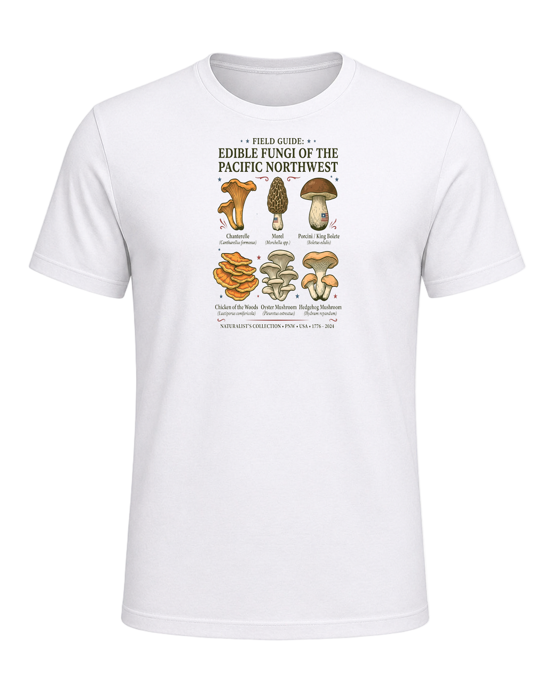 Foraging / Mushroom Hunter — White