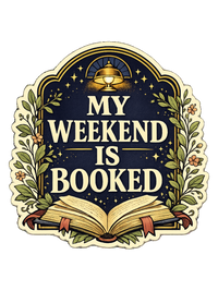 Bookworm Gift T-Shirt — The Weekend Is Already Booked