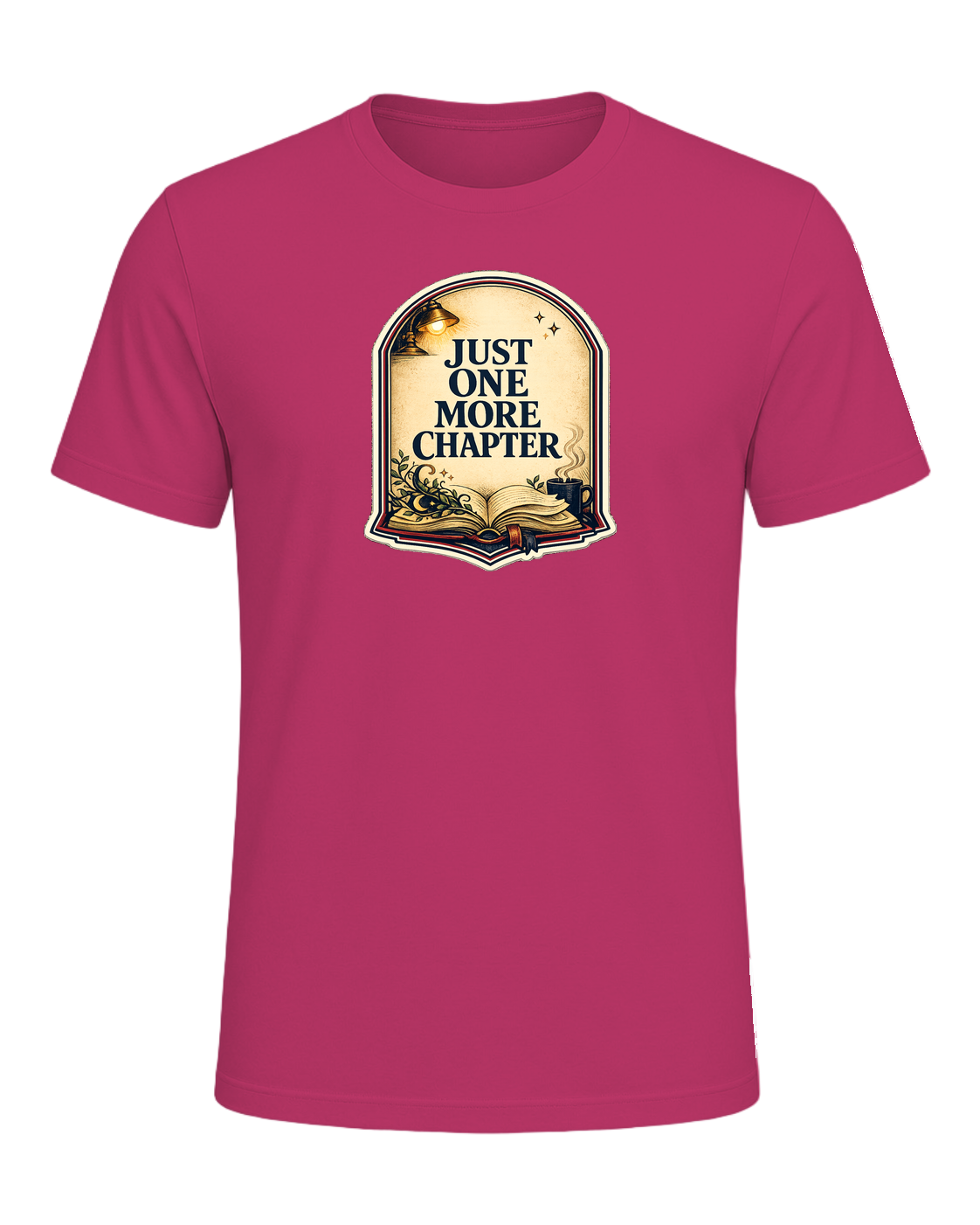Just One More Chapter Tee — Berry