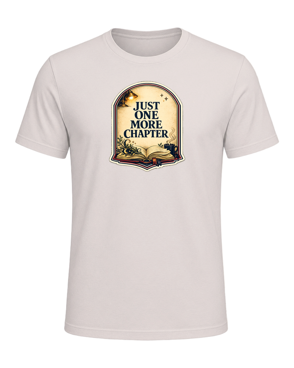 Just One More Chapter Tee — Heather Dust