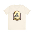 Book Lover Gift Idea T-Shirt — Just One More Chapter — books t-shirt design by Margaux