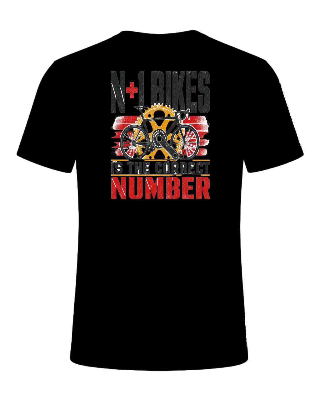 N+1 BIKES IS THE CORRECT NUMBER — Black
