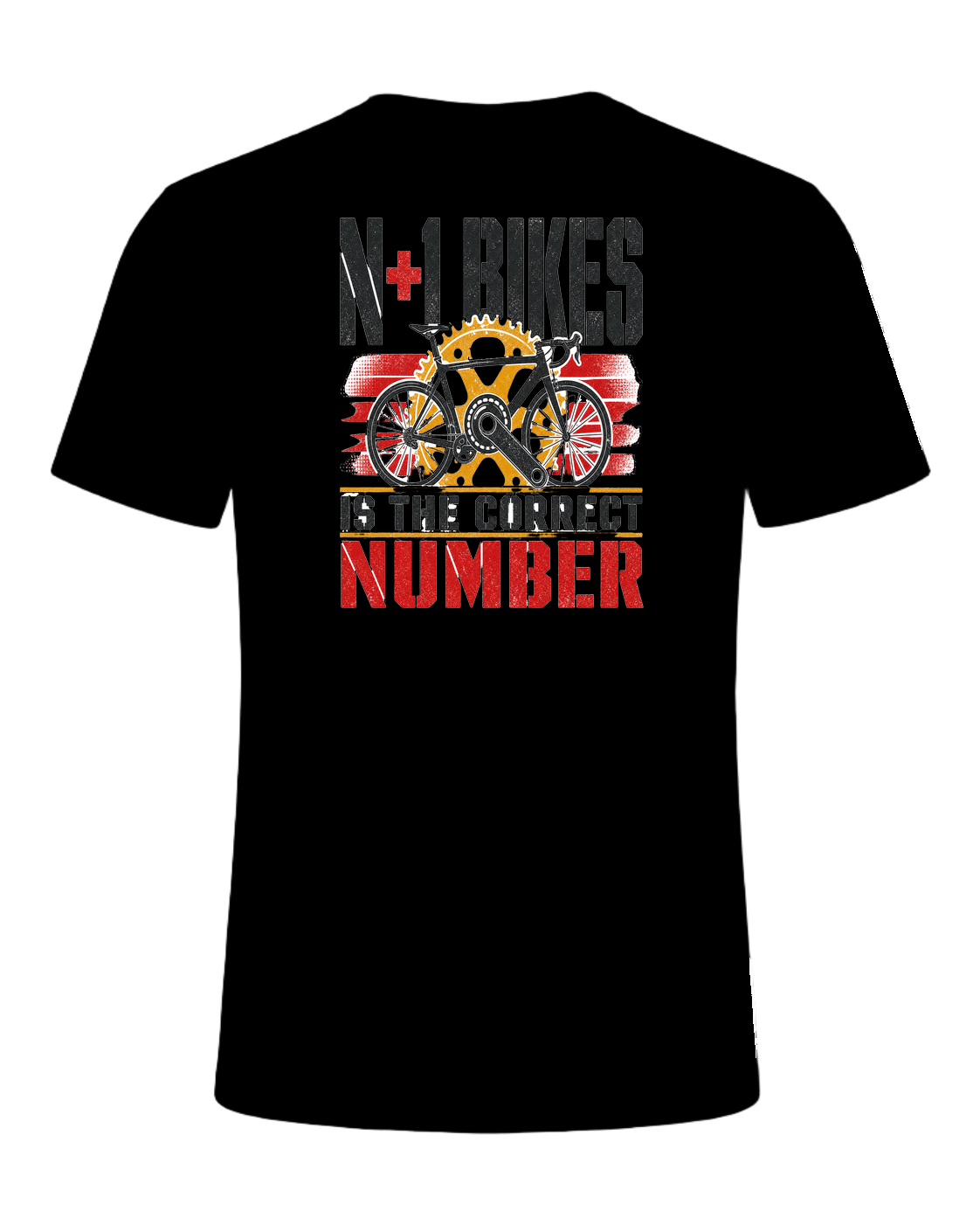 N+1 BIKES IS THE CORRECT NUMBER — Black
