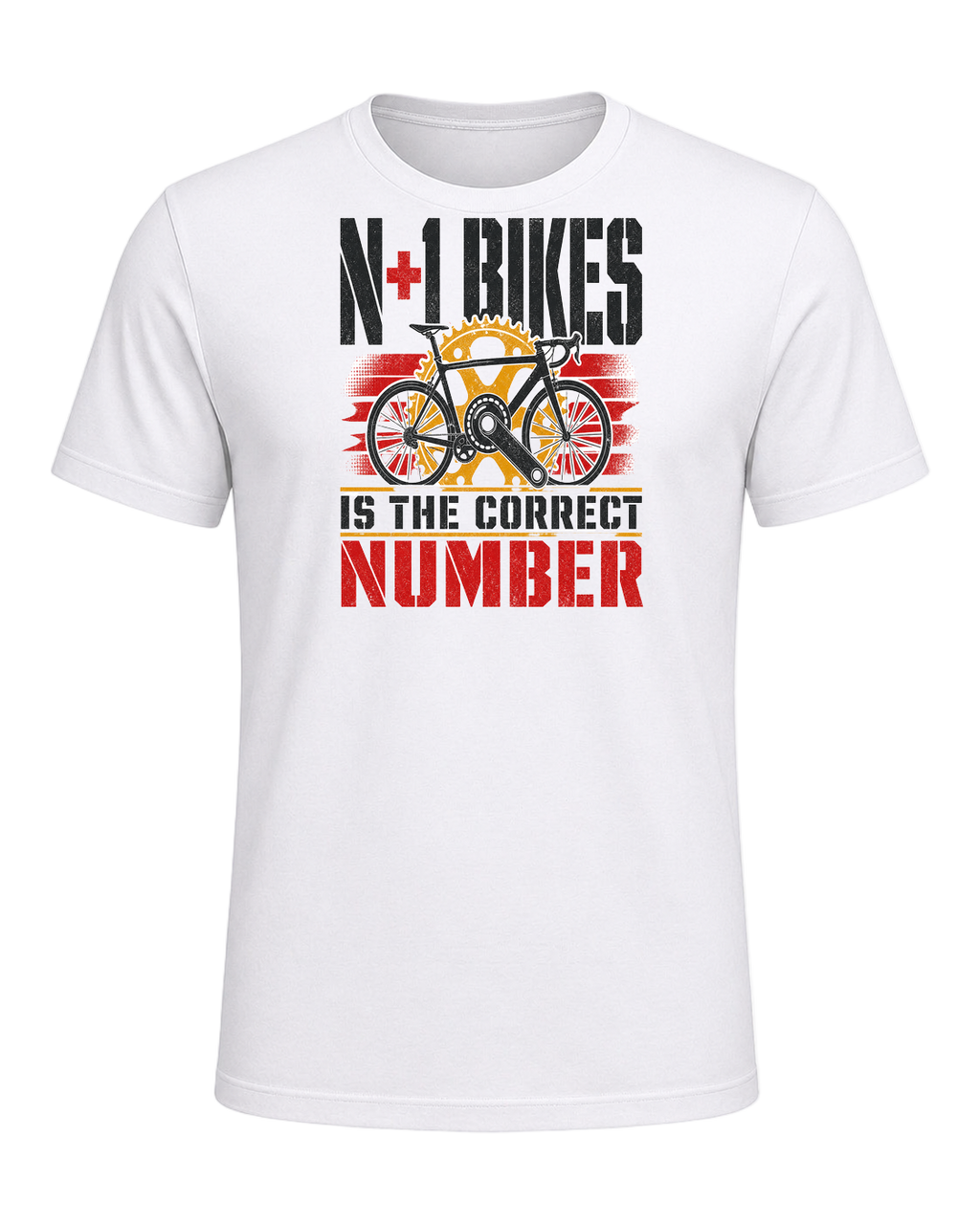 N+1 BIKES IS THE CORRECT NUMBER — White