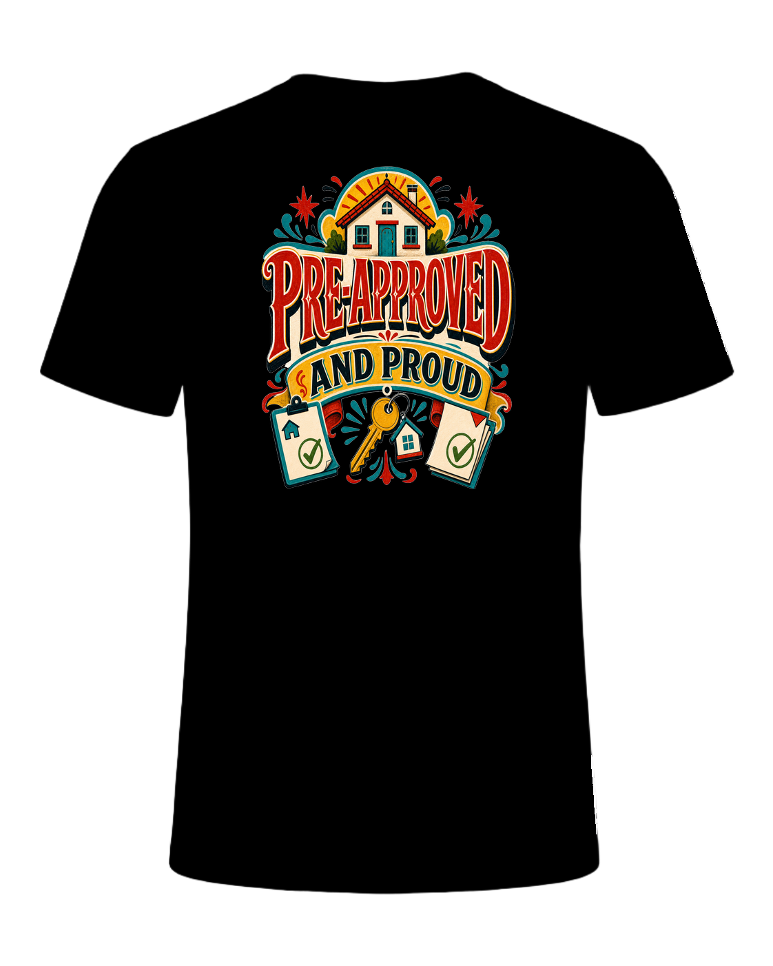 PRE-APPROVED AND PROUD — Black