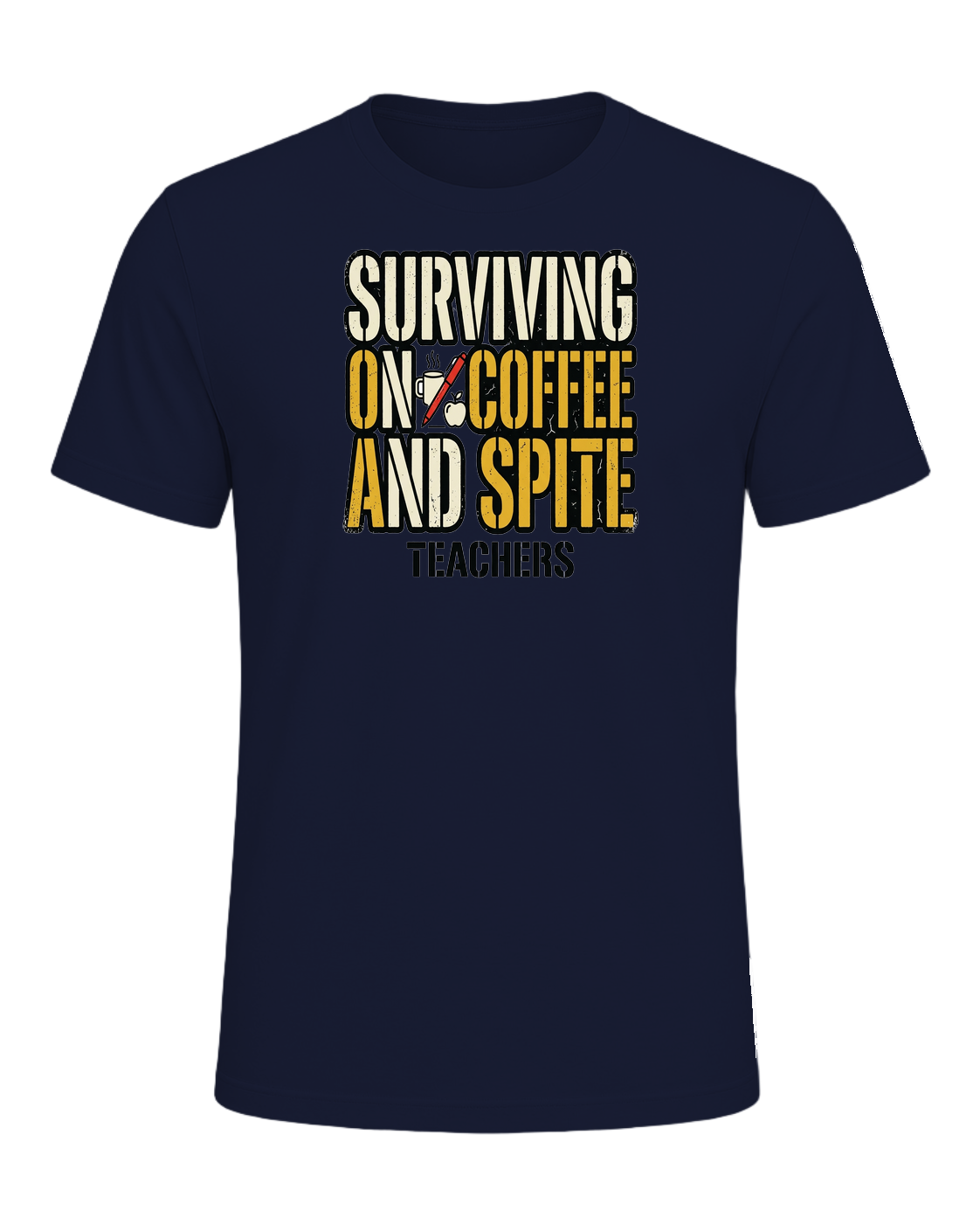 SURVIVING ON COFFEE AND SPITE — Navy
