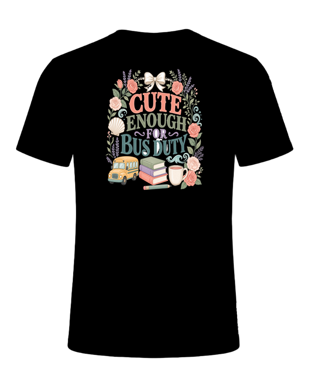 CUTE ENOUGH FOR BUS DUTY — Black