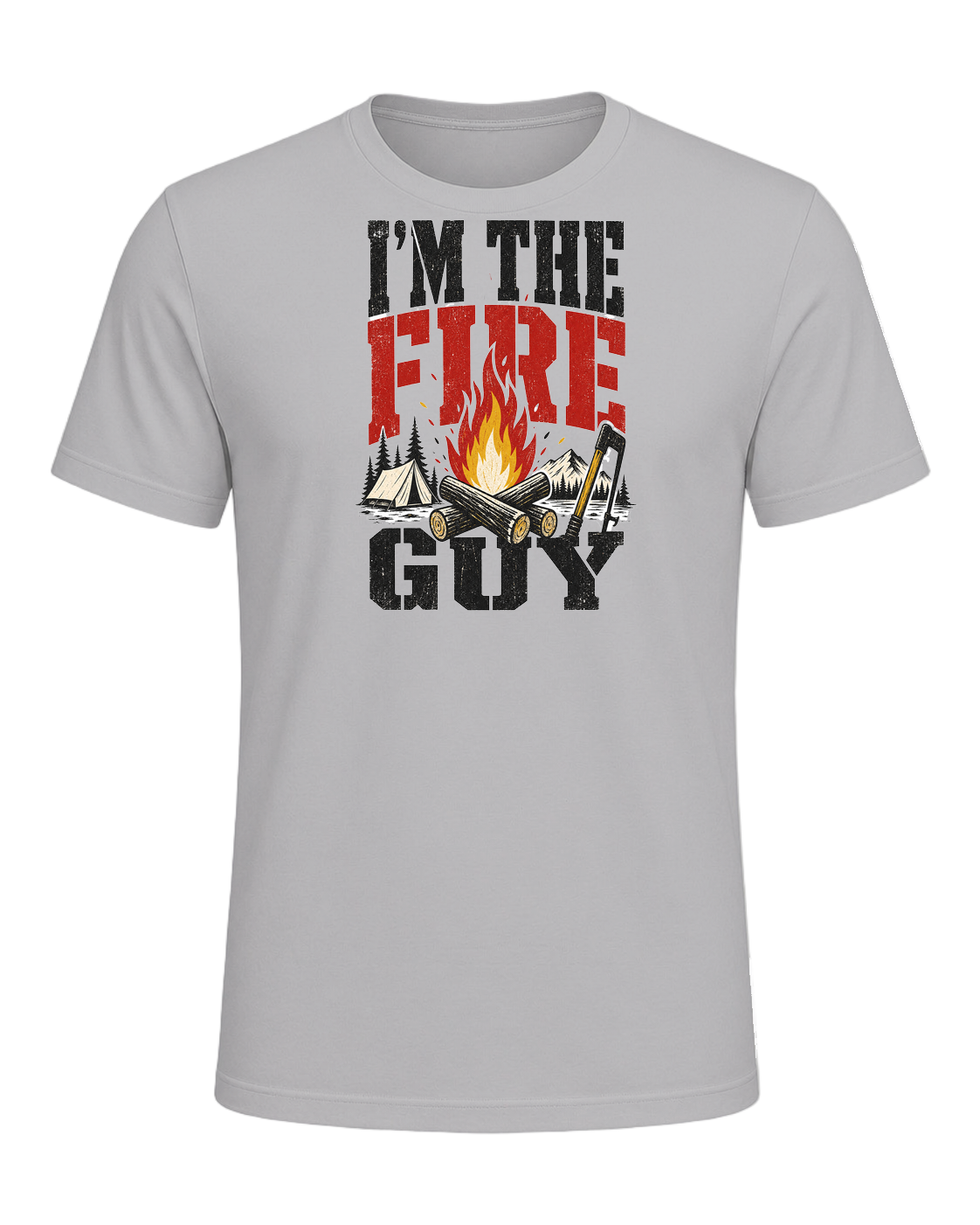 I'M THE FIRE GUY — Athletic Heather