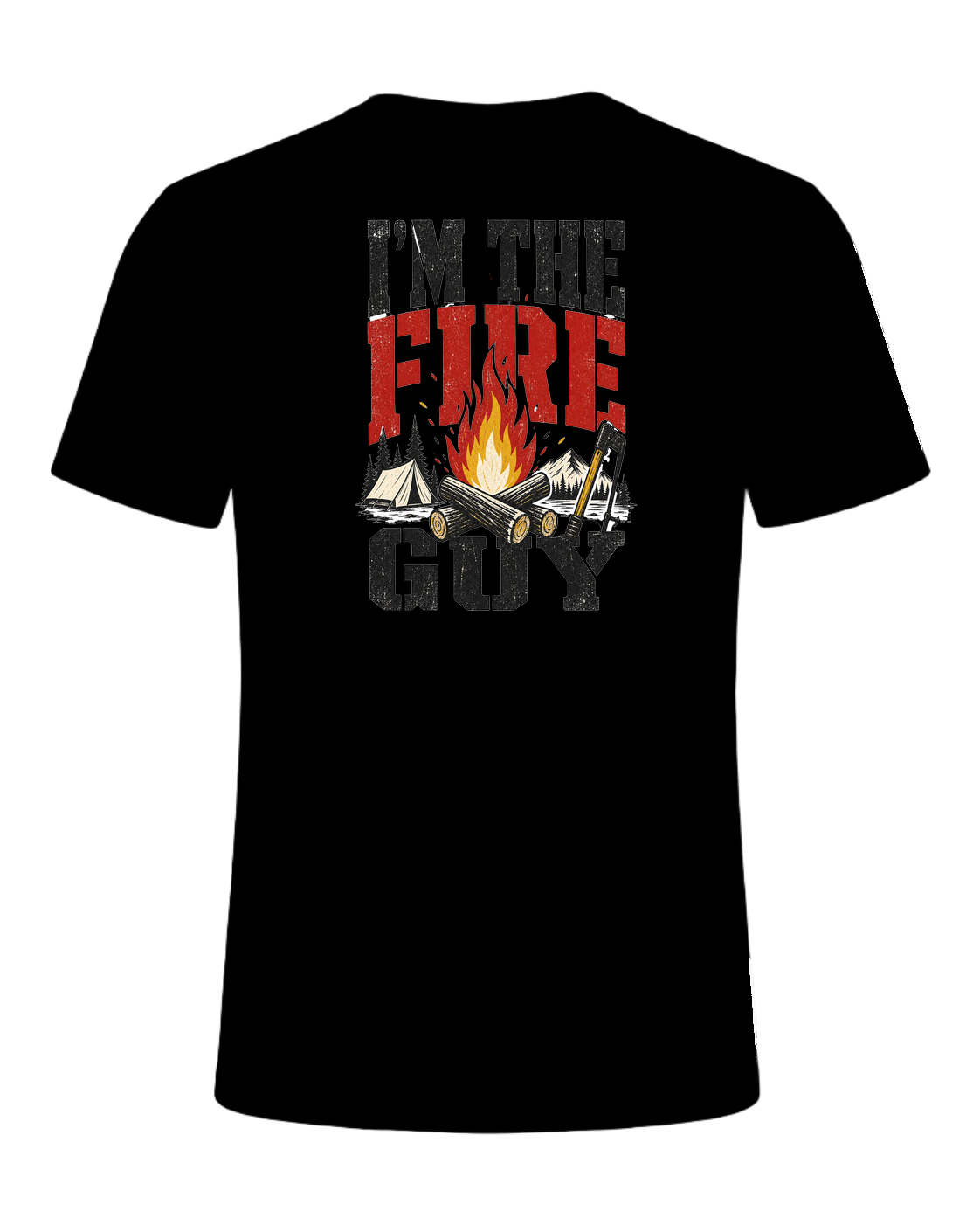 I'M THE FIRE GUY — Black