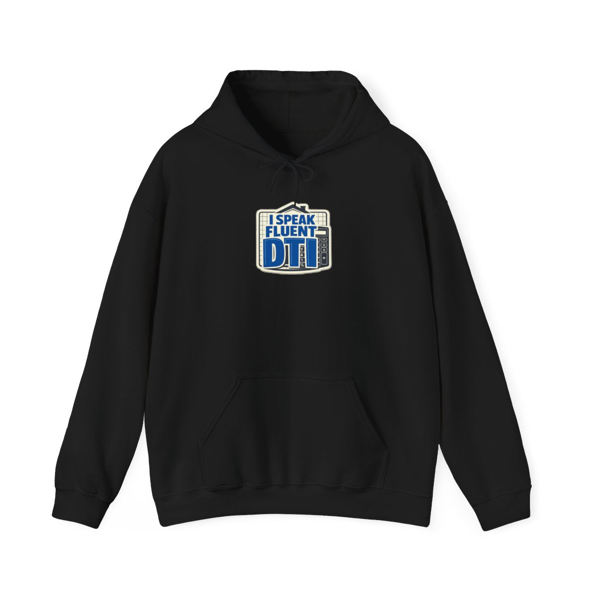 I SPEAK FLUENT DTI Hoodie — Black