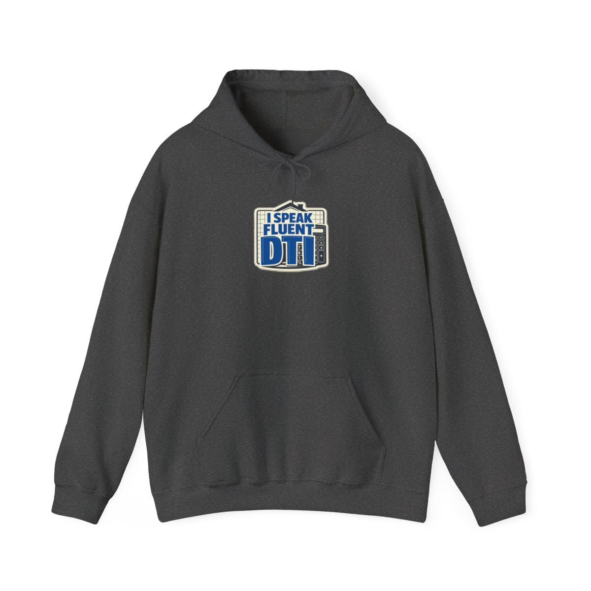 I SPEAK FLUENT DTI Hoodie — Dark Heather