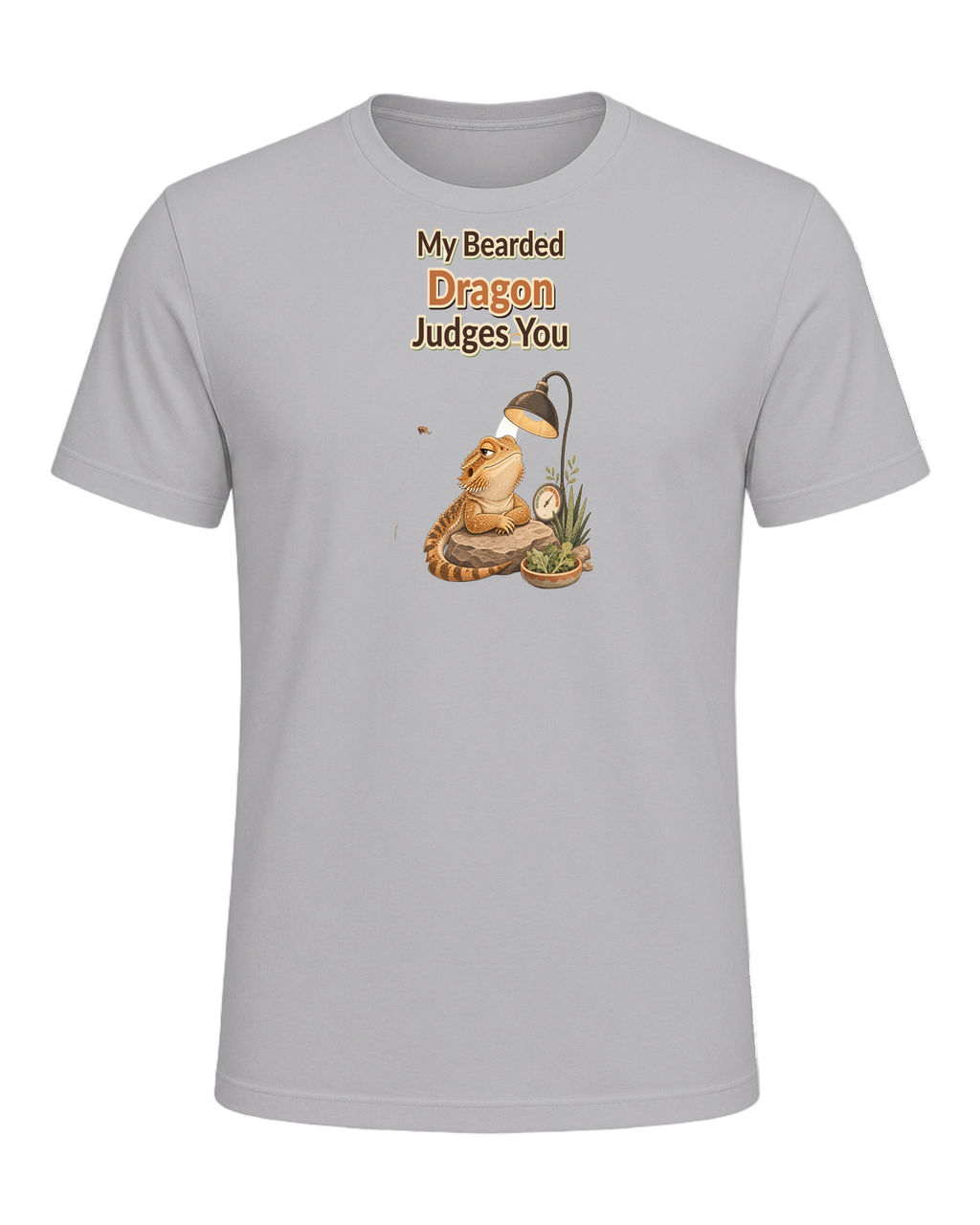 My Bearded Dragon Judges You — Athletic Heather