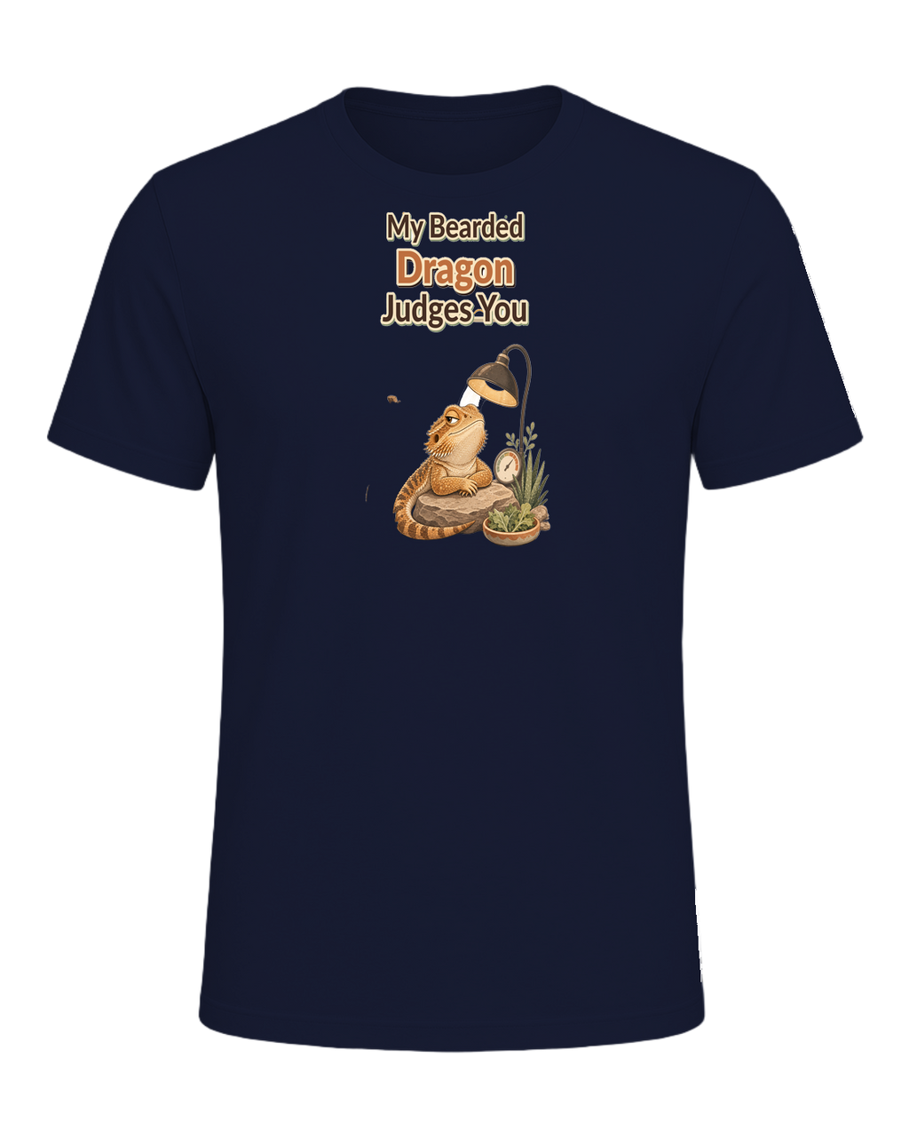 My Bearded Dragon Judges You — Navy