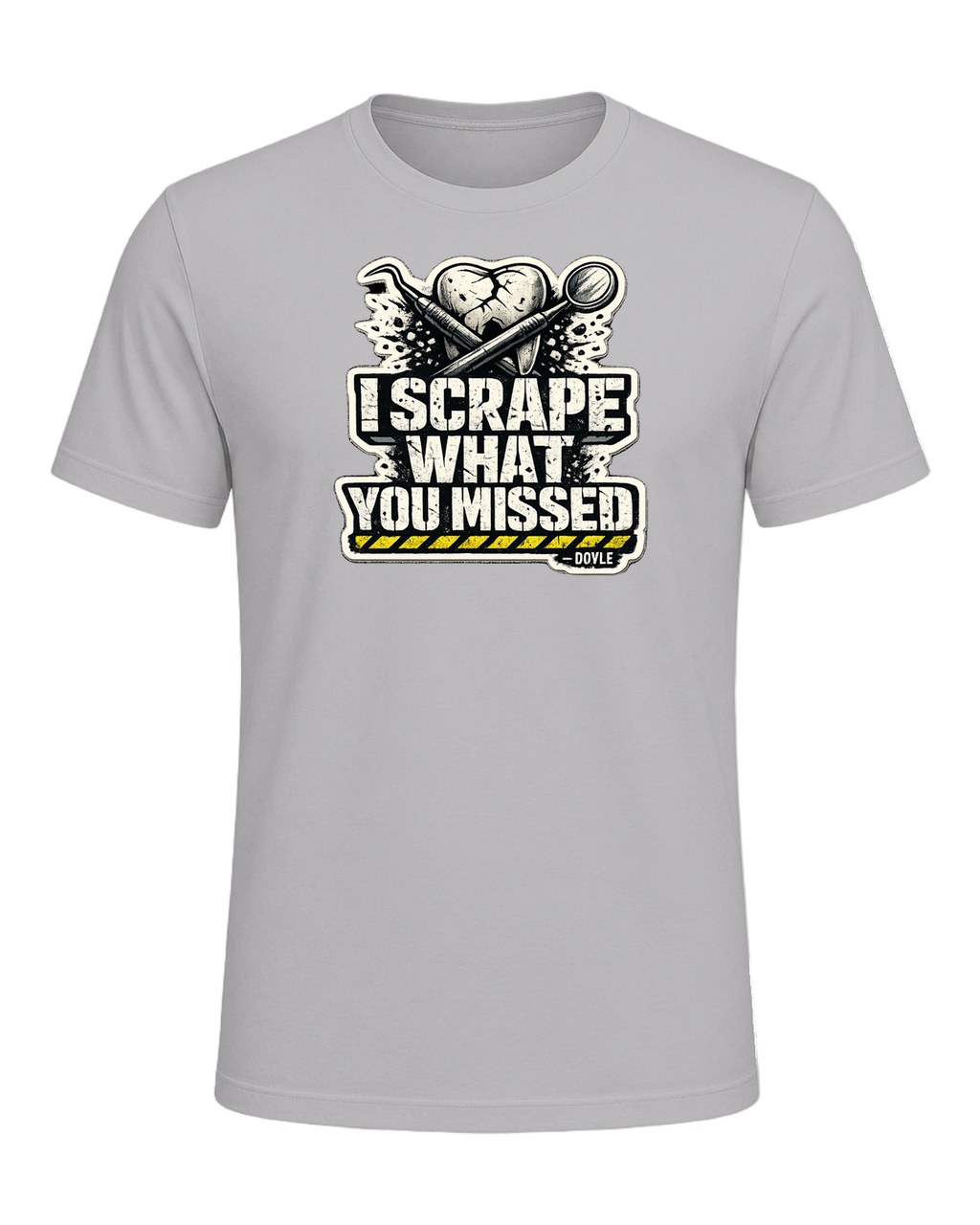 I Scrape What You Missed Tee — Athletic Heather