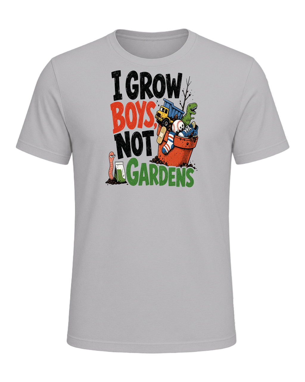 I grow boys, not gardens — Athletic Heather