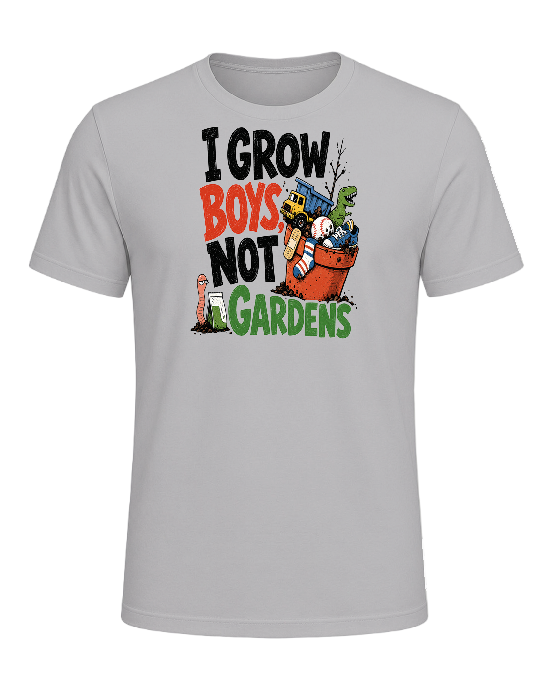 I grow boys, not gardens — Athletic Heather