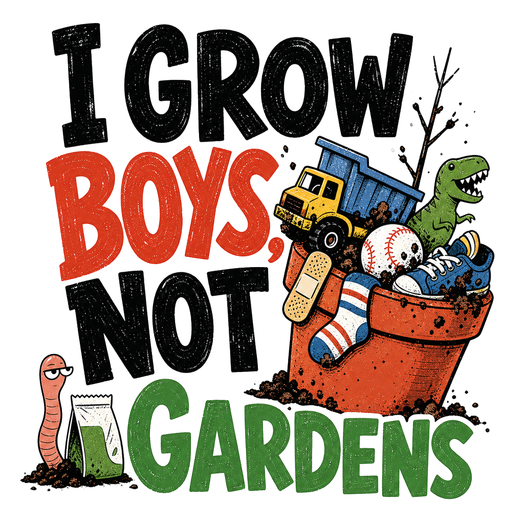 I grow boys, not gardens