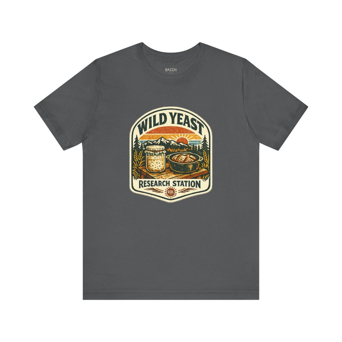 Sourdough Science T-Shirt — Wild Yeast Research Station — t-shirt design by Sol